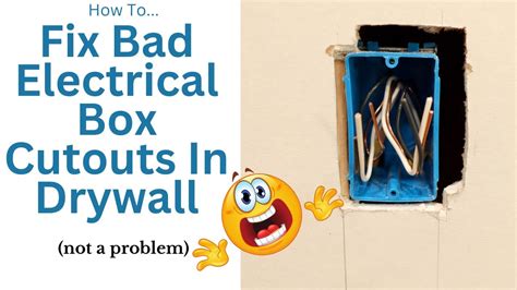 how to lead line an electrical box|drywall leads.